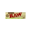 Boîte de papier à rouler Raw Organic Hemp Single Width Single Window 70mm (50 paquets)