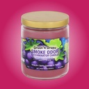 Bougie Éliminatrice d’Odeurs de Fumée – Raisin Groovy – 13 oz