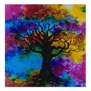 Tapestry Tie Dye Cosmic Tree