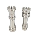 Clou universel en titane sans dôme, adapté pour les joints m les et femelles de 14mm et 19mm.