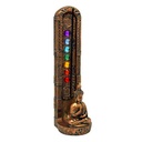 Bouddha méditant avec porte-encens Chakras