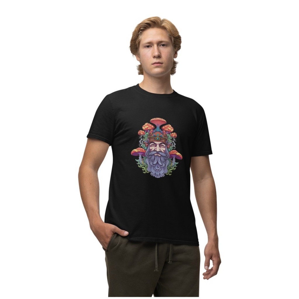 Shop the Mushroom Forest Elder Organic Cotton T-Shirt by Sanctum ...