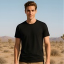 Classic Comfortable Organic Bamboo T-Shirt from Sanctum Fashion