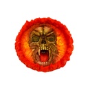 Cenicero Cráneo Inferno Ardiente - Duradero con un Diseño Llameante