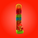 Mushroom and Chakras Standing Incense Burner - Colorful Meditation Companion