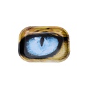 Lion's Eye Small Metal Rolling Tray – Intense and Majestic