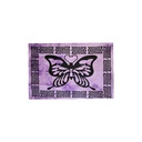 Tapisserie Papillon Monarque en Tie-dye Violet | Décor Inspiré par la Nature et Spirituel | 30x40 Pouces