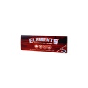 Papier à Rouler Chanvre Rouge Element - Combustion Lente - Taille 1 1/4