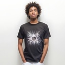 Resplandor Estelar - Camiseta de algodón orgánico hilado en anillo de Sanctum Fashion
