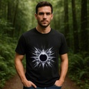 Stellar Radiance - Ring Spun Organic Cotton T-shirt From Sanctum Fashion