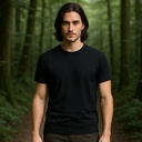 T-shirt en chanvre urbain pour hommes -- Eco-Essentials