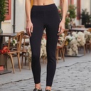 Leggings sans couture en chanvre pour femmes - Éco Essentials