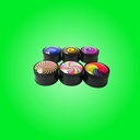 3 Piece Psychedelic Metal Grinders - 52 x 38 mm